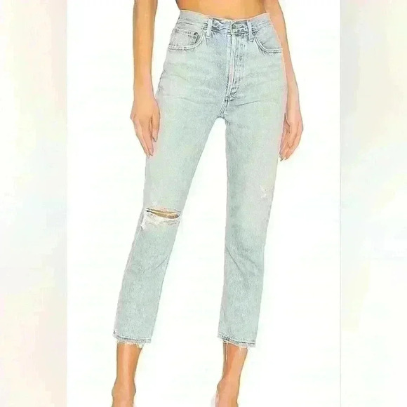 Agolde Denim - AGOLDE Riley High Rise Straight